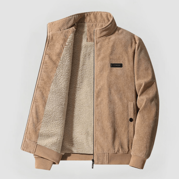 StripeX - CORDJACKE MIT FLEECEFUTTER