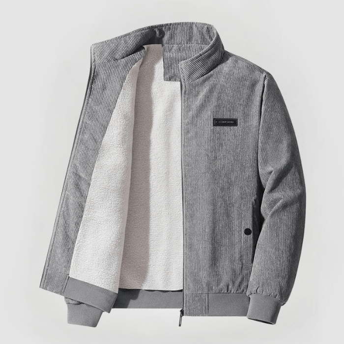 StripeX - CORDJACKE MIT FLEECEFUTTER