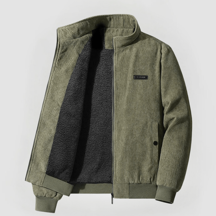 StripeX - CORDJACKE MIT FLEECEFUTTER