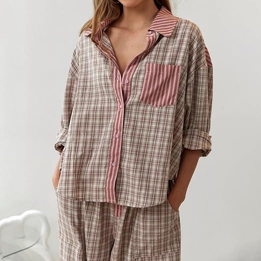 Johannas Nachttraum - Gemütliches und Lässiges Damen-Pyjama-Set für entspannte Nächte